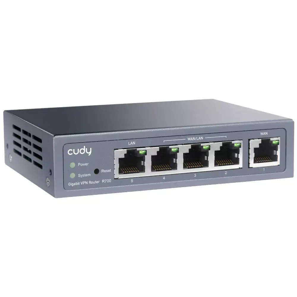 Cudy R700 Gigabit Multi-WAN VPN проводной роутер Photo 3