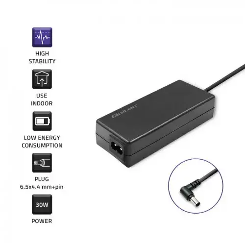 Адаптер QOLTEC 52400 30 Вт 14 В 1,75 А Photo 3