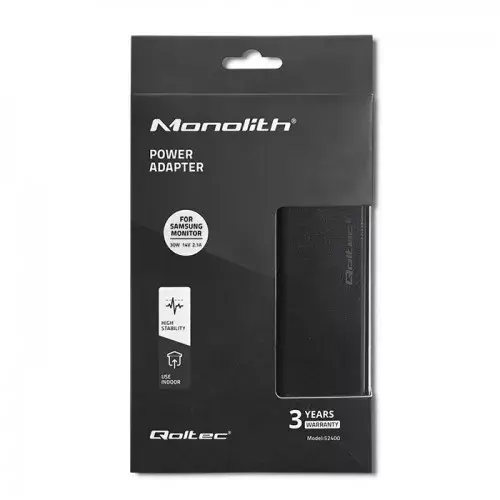 Адаптер QOLTEC 52400 30 Вт 14 В 1,75 А Photo 4