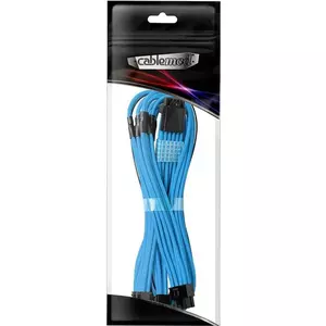 CableMod RT-Series Pro ModMesh 12VHPWR to 3× PCIe cable 60 cm Light Blue