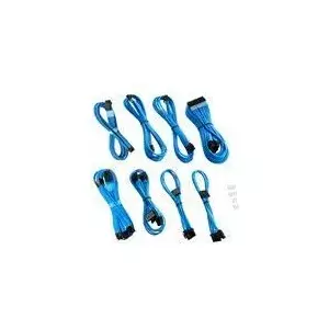 CableMod RT-Series Pro ModMesh Sleeved 12VHPWR StealthSense Hellblau – sleeved 12VHPWR extension kit