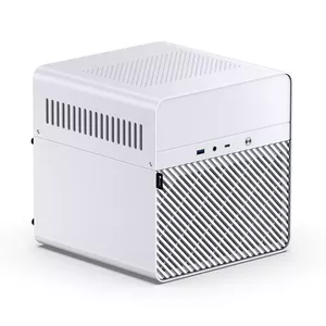 PC Case Jonsbo N2 Cube White SFX 120mm Fans 2.5 3.5 HDD