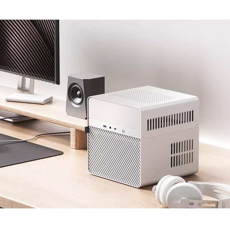 PC Case Jonsbo N2 Cube White Photo 4