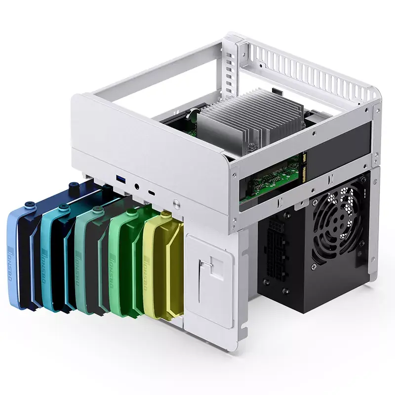 PC Case Jonsbo N2 Cube White Photo 5