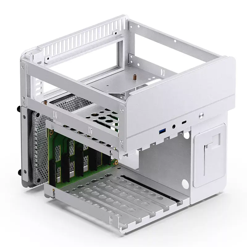 PC Case Jonsbo N2 Cube White Photo 22