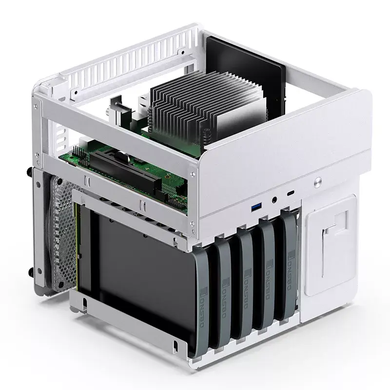PC Case Jonsbo N2 Cube White Photo 23