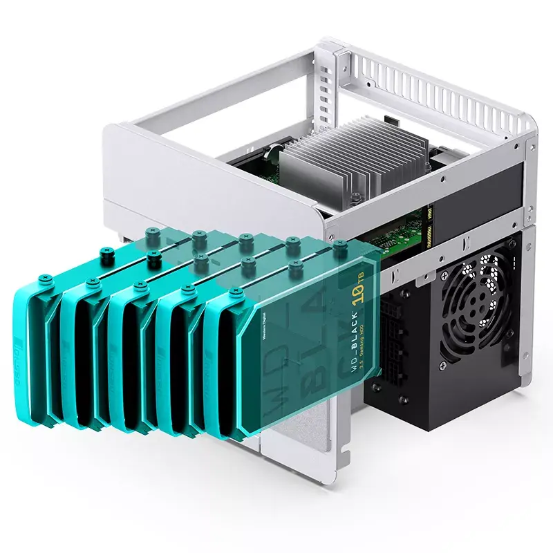 PC Case Jonsbo N2 Cube White Photo 25