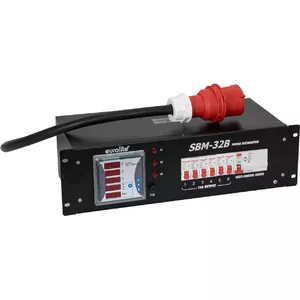 Power distributor EUROLITE SBM-32B 30248401 32A 3-phase