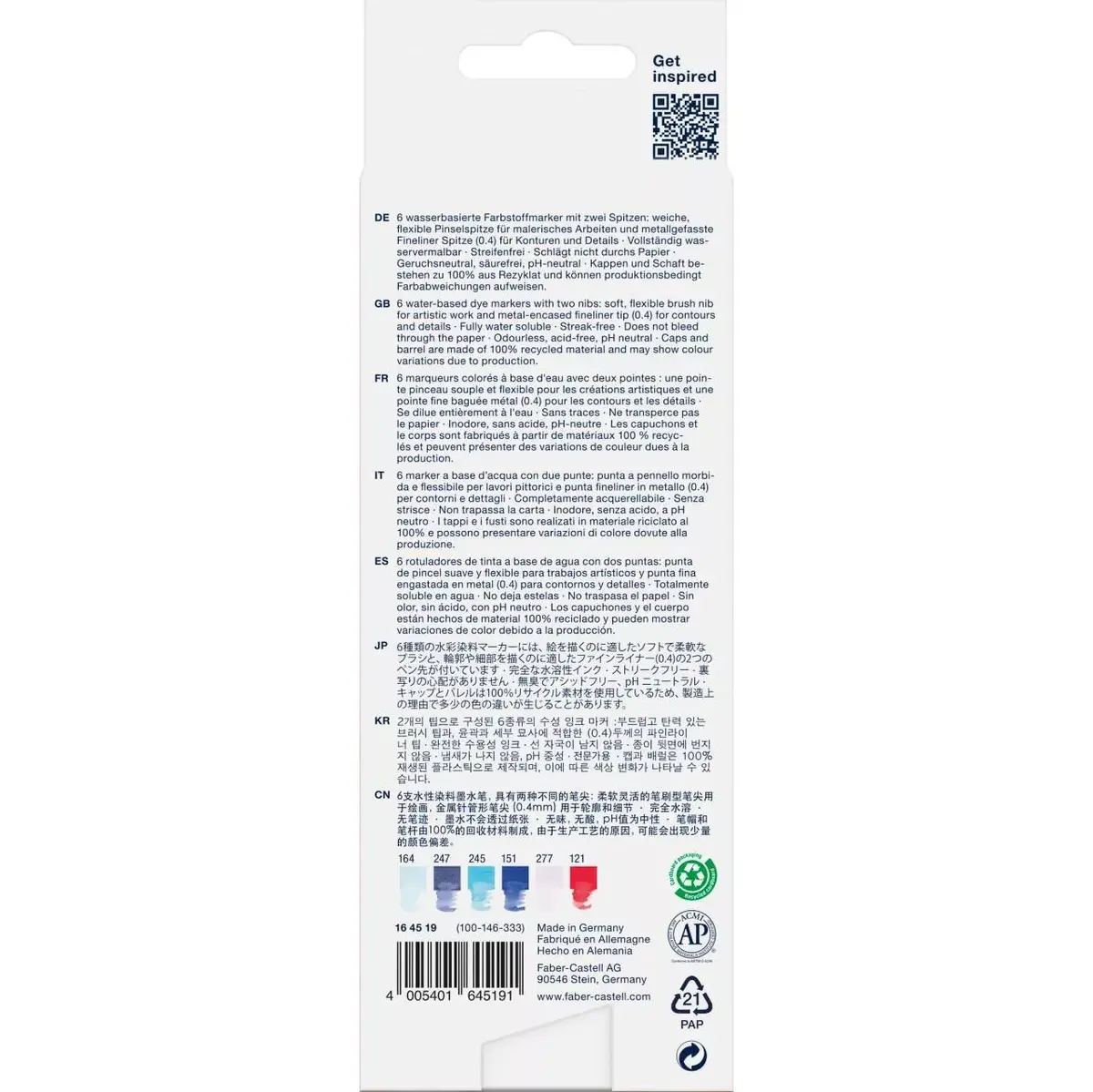 Faber-Castell 164519 marķieru komplekts Photo 4