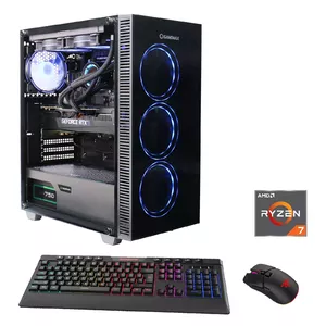 Hyrican Gamemax Draco XD 6998 AMD Ryzen™ 7 7700X 32 GB DDR5-SDRAM 1 TB SSD NVIDIA GeForce RTX 4070 Ti Windows 11 Home Midi Tower PC Black