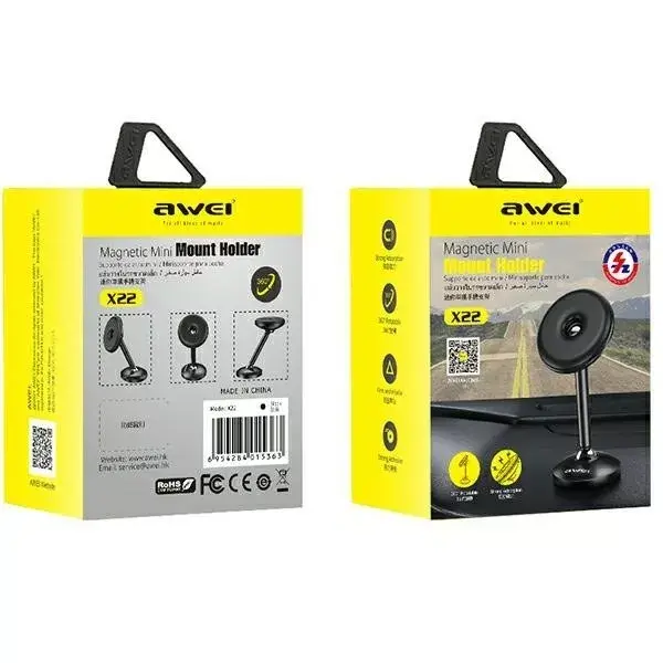 Magnētisks auto telefonu turētājs Awei X22 Photo 2