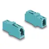 DeLOCK Optical Fiber Coupler LC Simplex OM3 aqua Photo 2