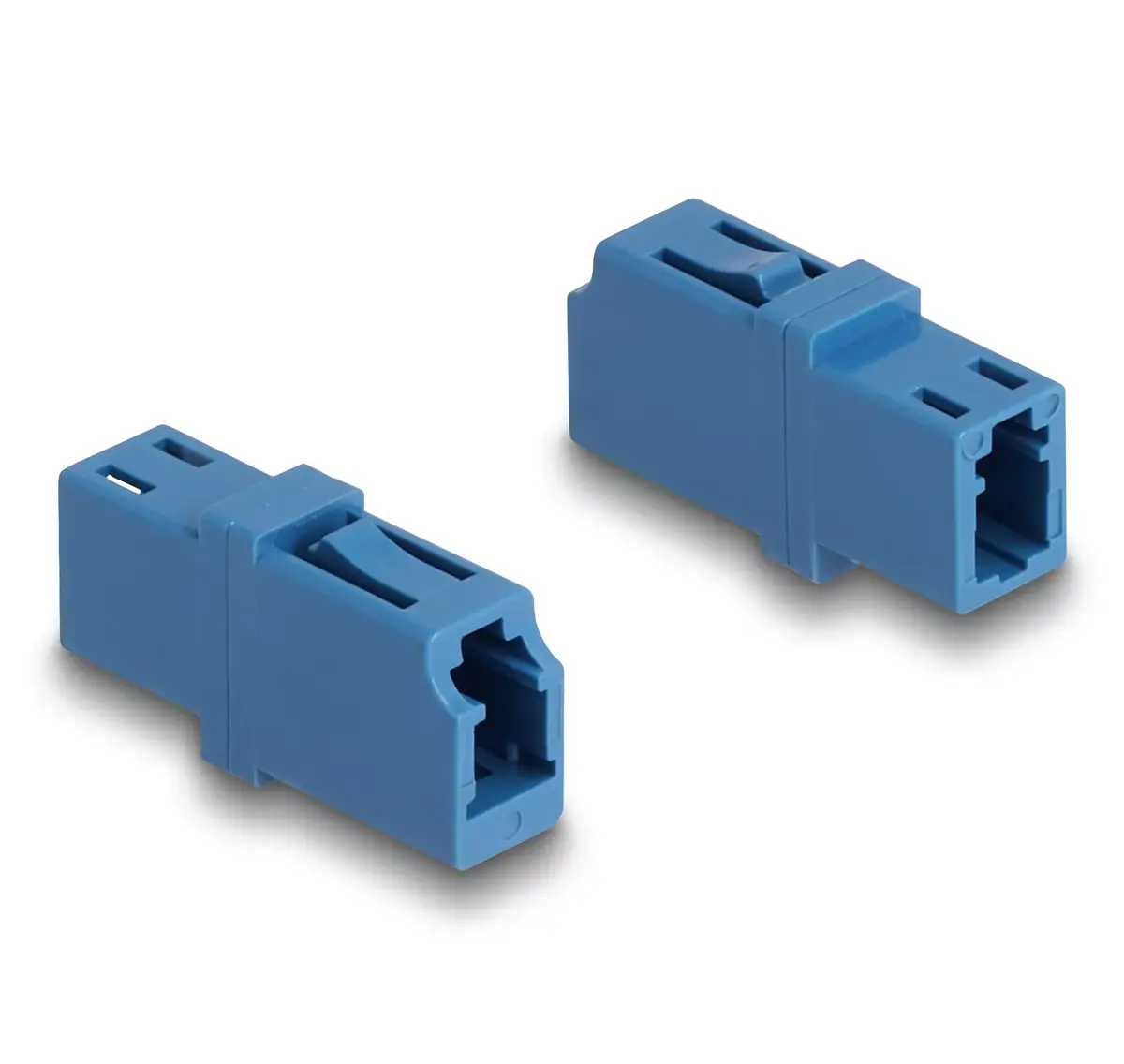 DeLOCK Optical Fiber Coupler LC Simplex UPC blue Photo 2