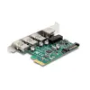 DeLOCK PCI Express x1 Card 3 x USB 5 Gbps Type-A Photo 2