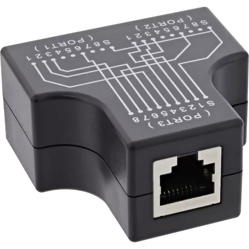 InLine Cat.5e STP T-Adapter Photo 2