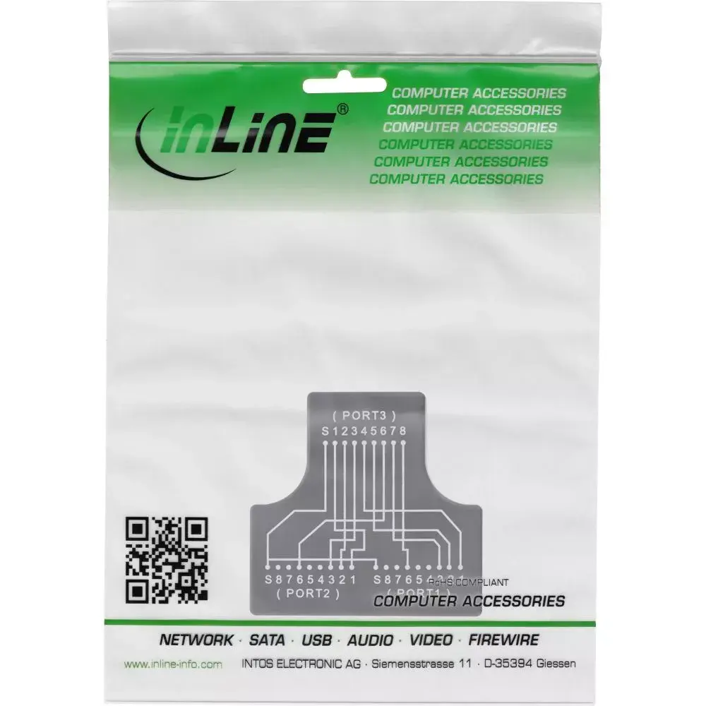 InLine Cat.5e STP T-Adapter Photo 3