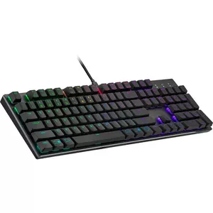 Клавиатура SK652 RGB Низкопрофильный переключатель синий