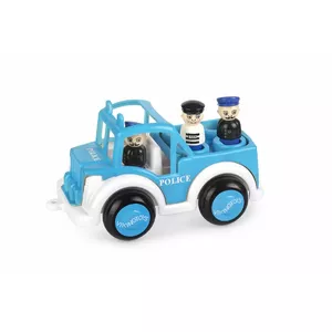 Viking Toys Jumbo Jeep Police ar figūriņām