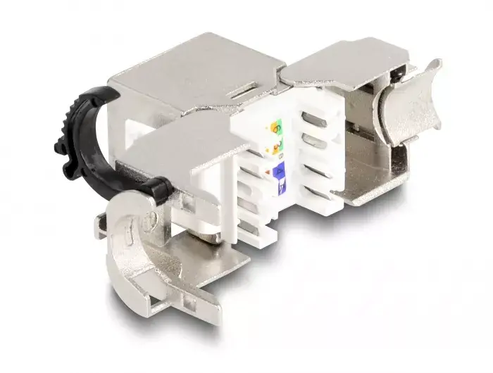 DeLOCK Keystone modulis RJ45 ligzda uz LSA Cat.6A STP Photo 2