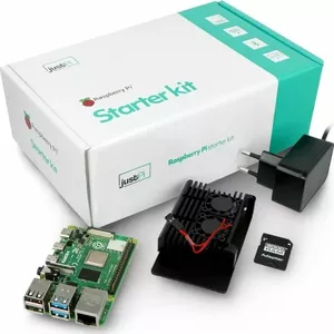 Single-board computer Raspberry Pi 4 Model B 4GB RAM Starter Kit (RPI-16492)