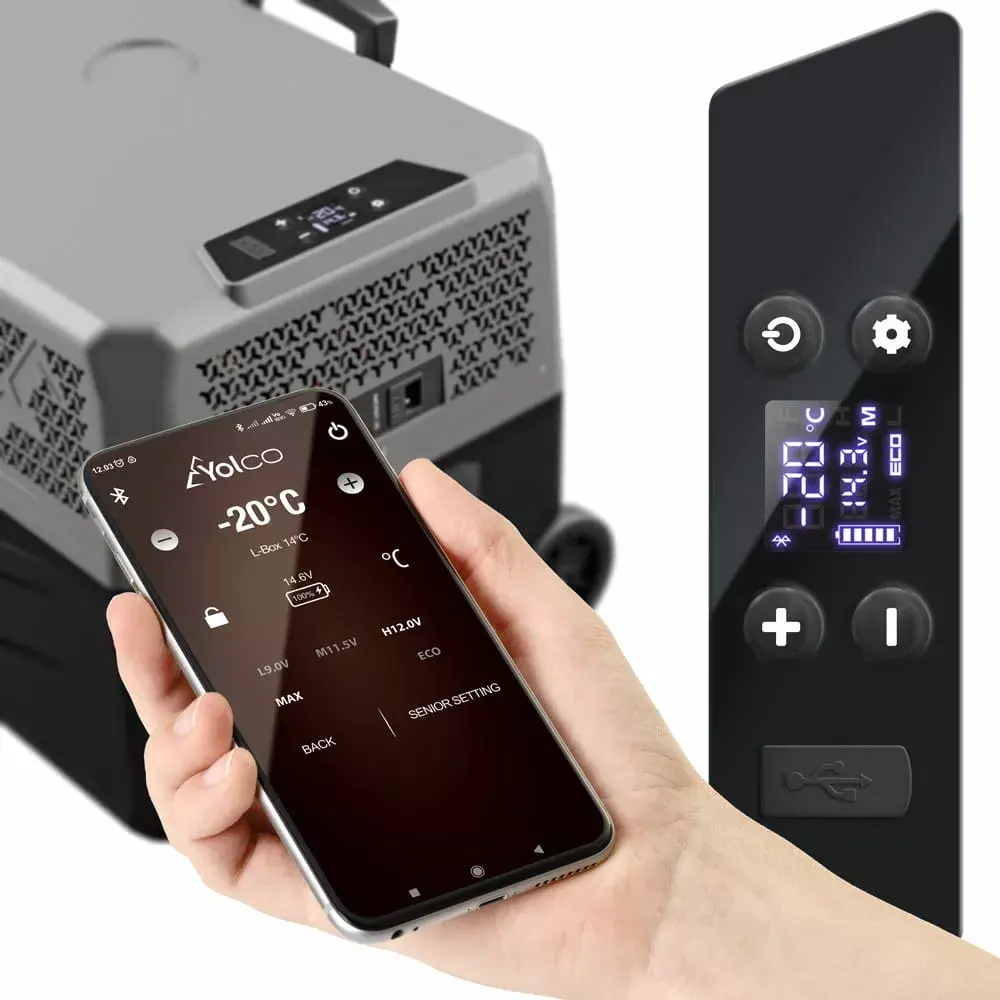 Портативный холодильник Yolco BCX30 GREY Photo 10