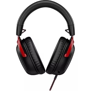 HyperX Cloud III - Gaming Headset (Black/Red) Austiņas Vadu Speļu USB Veids-C Melns, Sarkans