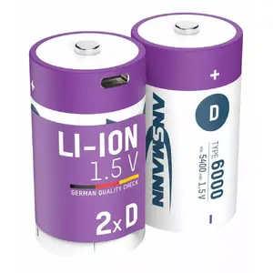 Rechargeable battery Ansmann 1314-0005 D Lithium-Ion
