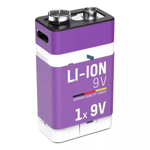 Rechargeable battery Ansmann 1315-0005 9V Lithium-Ion