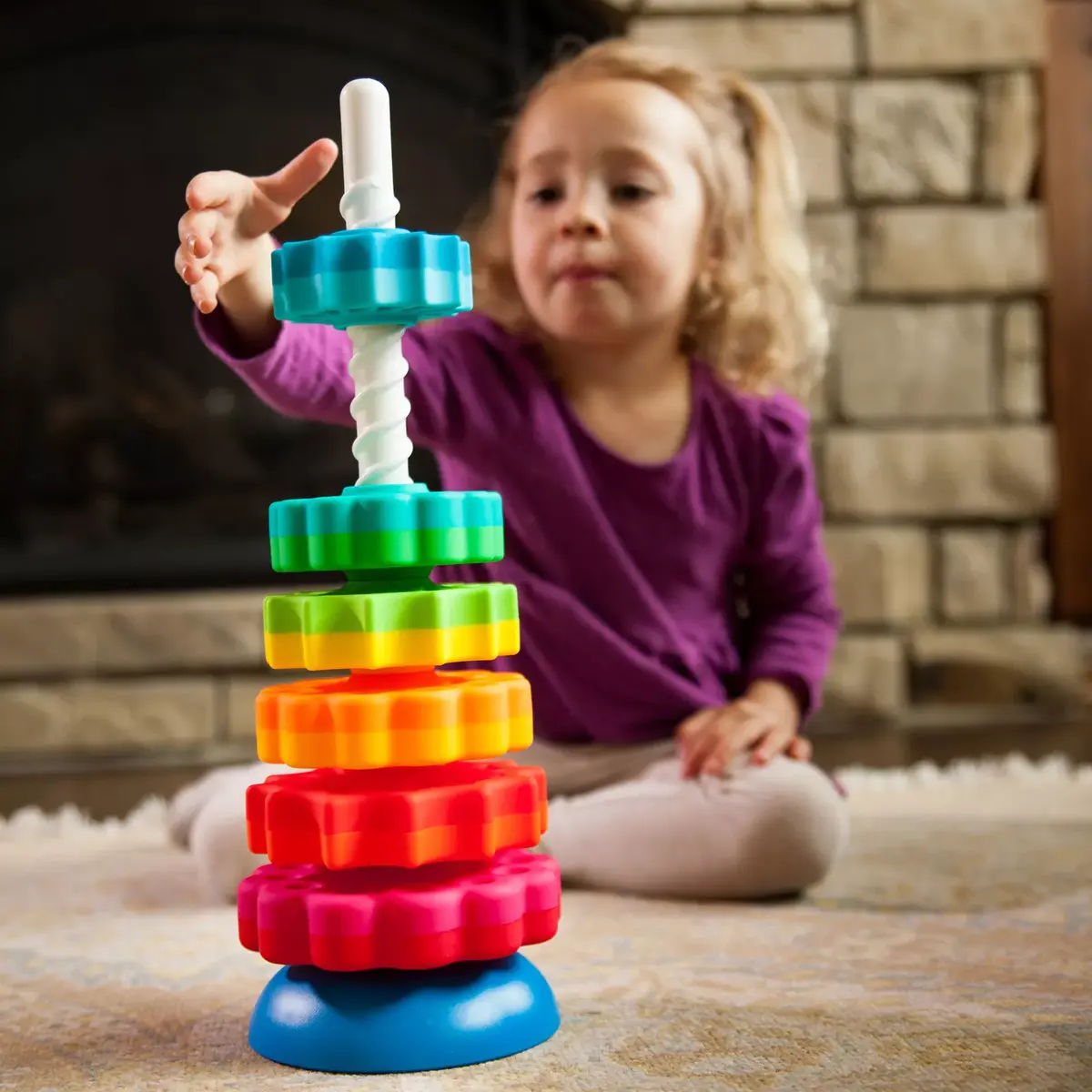 Fat Brain Toys SpinAgain — вращающаяся игрушка Photo 11