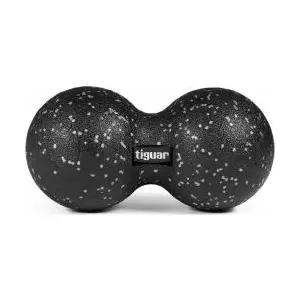 Massage Duo-Ball Tiguar TI-DB001 black — double massage ball for myofascial release