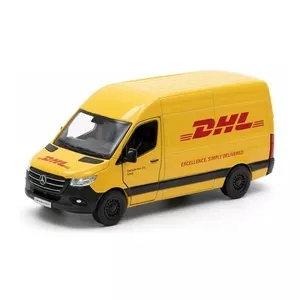 Metāla auto modelis Mercedes-Benz Sprinter DHL Edition 1:48 KT5429