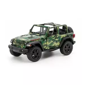 Metāla auto modelis 2018 Jeep Wrangler Camo (Open Top) 1:34 KT5420A