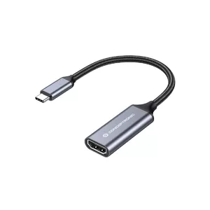 Conceptronic ABBY09G USB grafiskais adapteris 4096 x 2160 pikseļi Pelēks