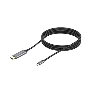 Conceptronic ABBY10G video kabeļu aksesuārs 2 m USB Veids-C HDMI Pelēks