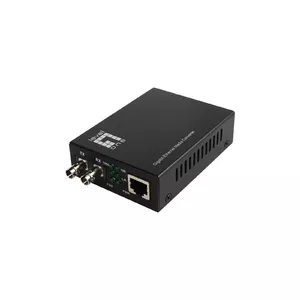 Гигабитный медиаконвертер LevelOne RJ45 to ST 20км