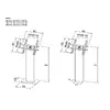 Kiosk Multibrackets M Pro Series Melns 15-32" Photo 6
