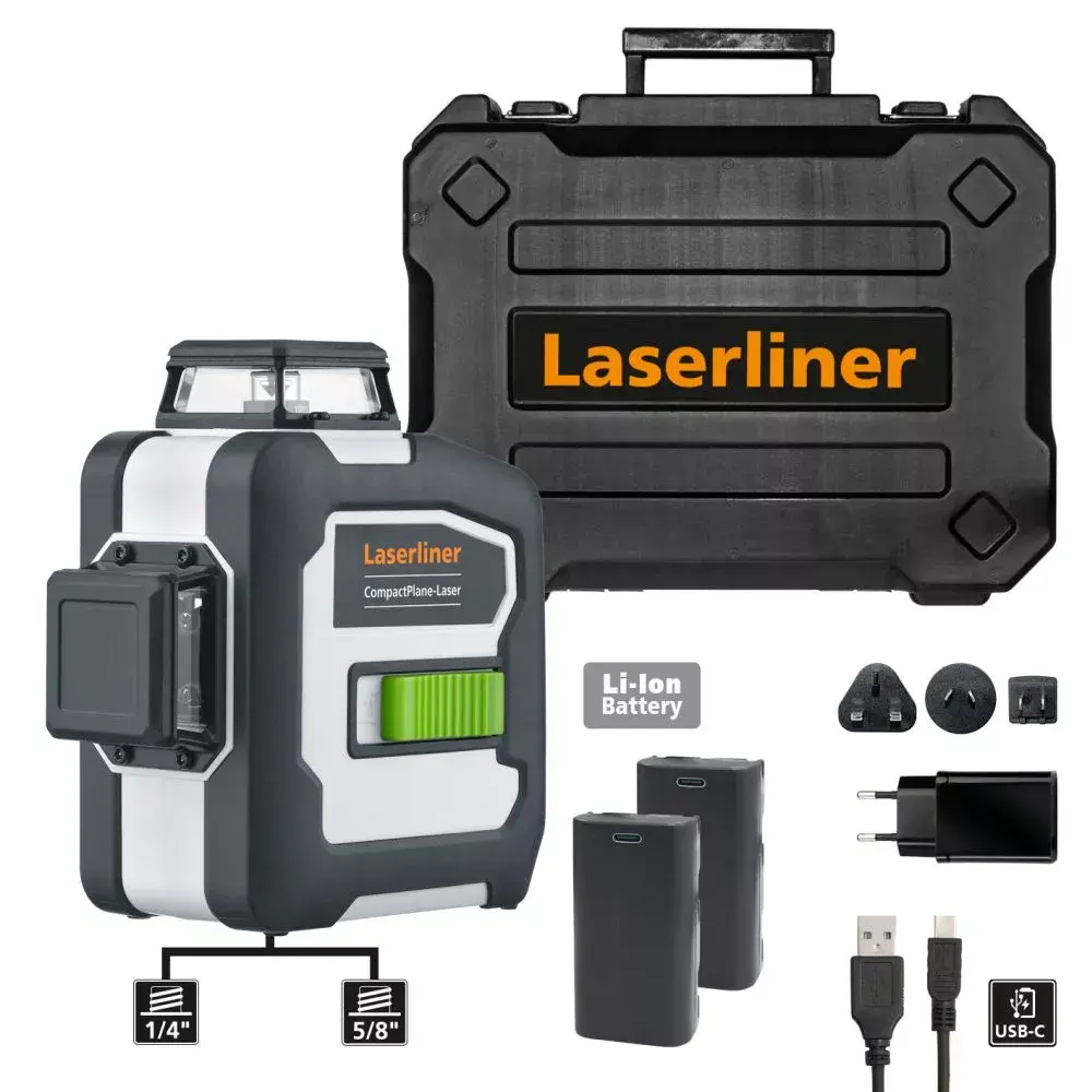 Лазерный дальномер Laserliner CompactPlane-Laser 3G Pro Photo 2