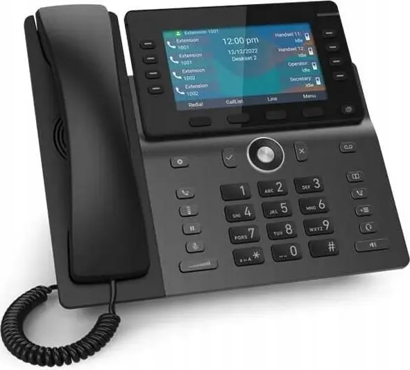 IP telefons Snom M58 melns TFT