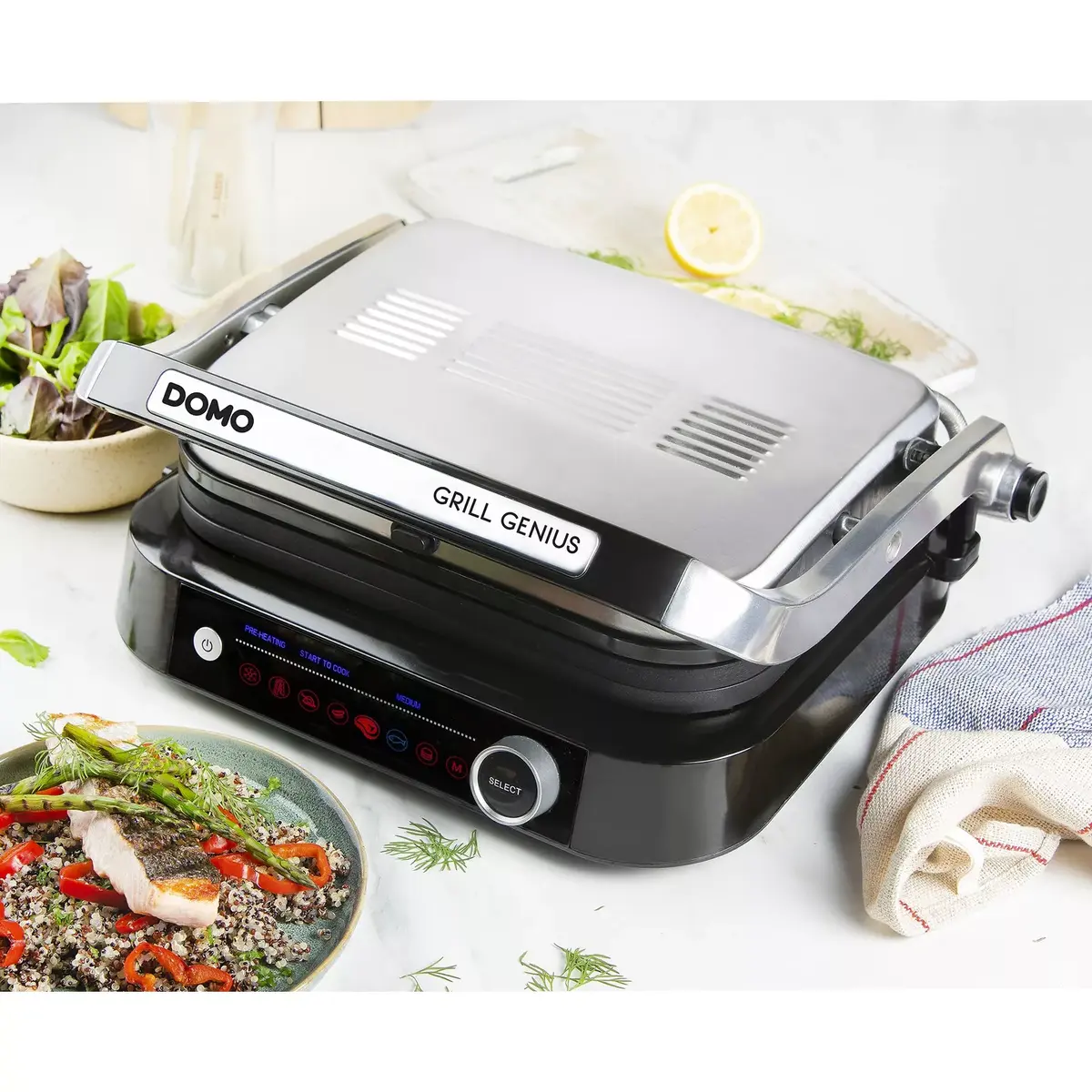 Контактный гриль Domo DO9249G Photo 4