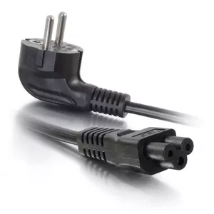 C2G 1m Eiropas Portatīvā Datora Barošanas Vads CEE 7/7 uz IEC 60320 C5 250V 3A