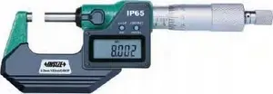 Digital Micrometer INSIZE 3108-25A, 0–25 mm, IP65, calibrated/certified