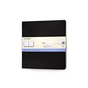 Notebook Moleskine Art writing notebook 88 sheets Black – softcover, 120 g/m² paper