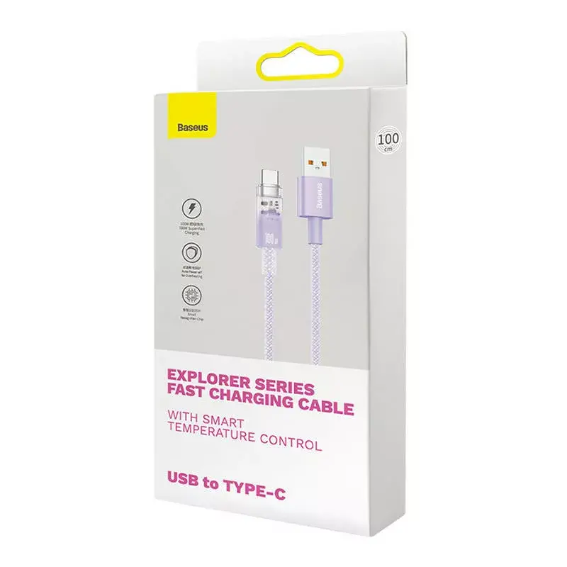 USB-C cable Baseus Flash CATS010405 — 1 m, 5A Photo 9