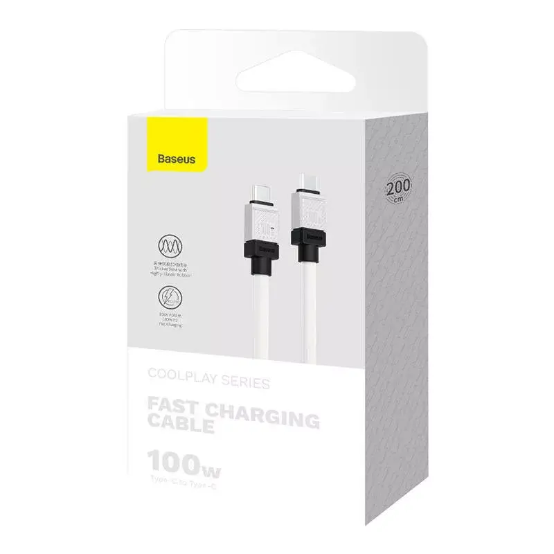 USB-C kabelis Baseus CoolPlay 100W 2m Photo 9