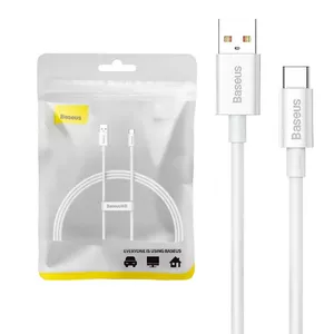 USB to USB-C cable Baseus Superior 100W 1 m white