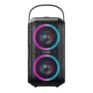 Портативная беспроводная Bluetooth-колонка W-KING T9-2 80W, черная