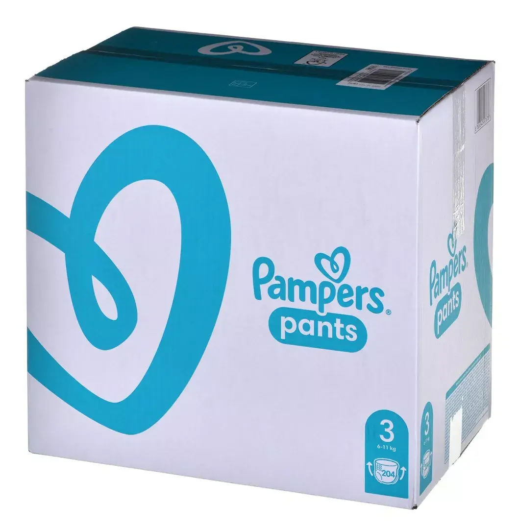 Подгузники Pampers Pants 3 (6–11 кг), 204 шт Photo 2