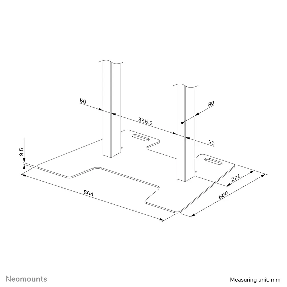 Platform Neomounts AFP-875BL Photo 8