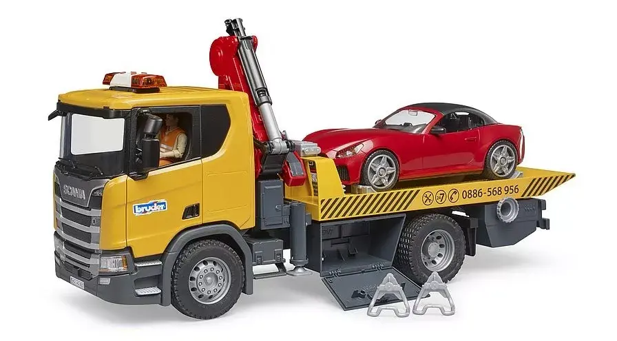 BRUDER Эвакуатор Scania Super 560R 03552 Photo 4