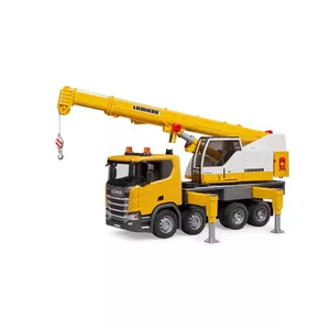 Celtņa auto BRUDER SCANIA Super 560R Liebherr Crane Truck
